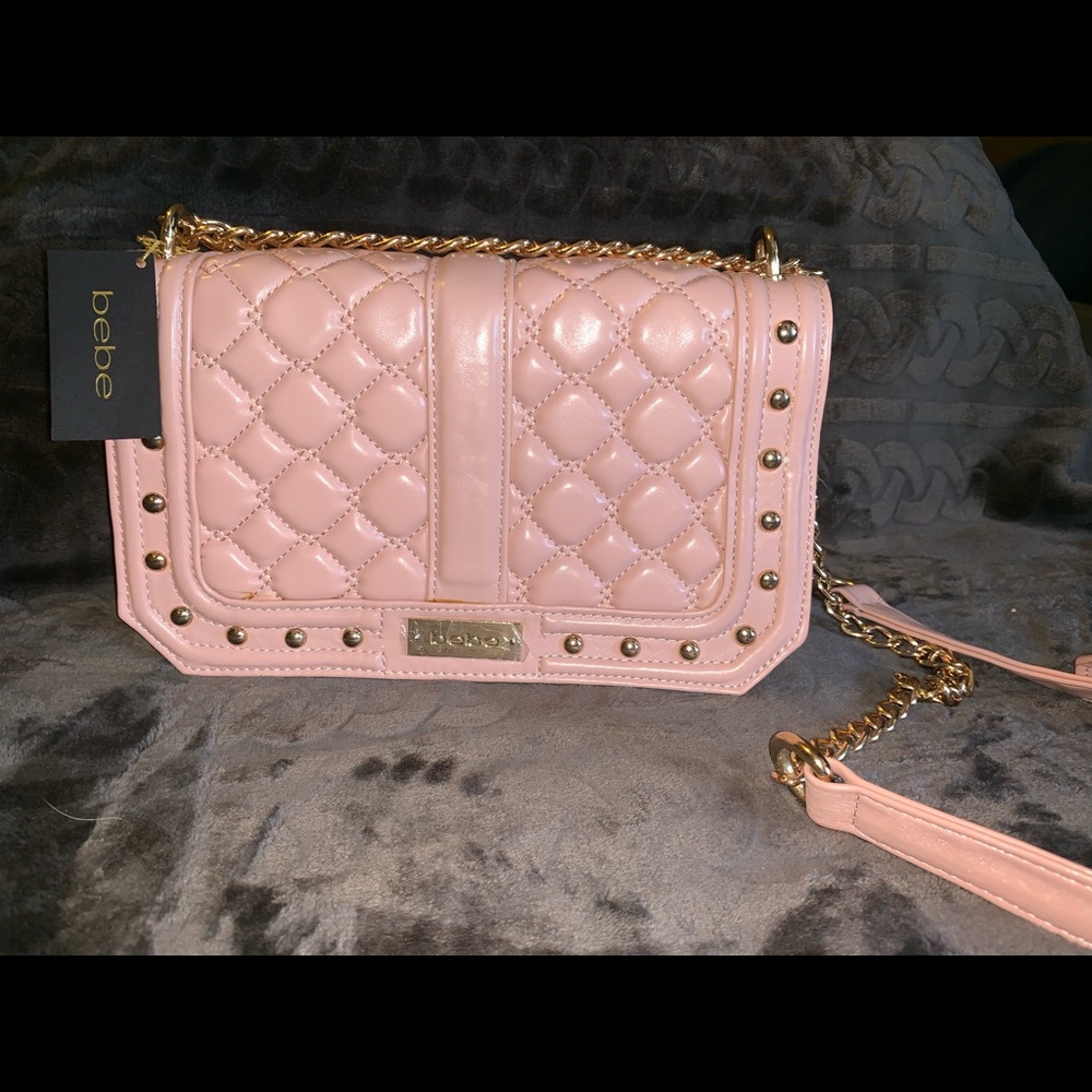 Bebe blush Stephanie crossbody purse